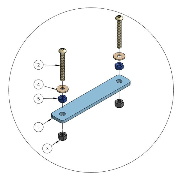 BadAss Tents Universal Tent Mounting Clamping Bracket & Hardware