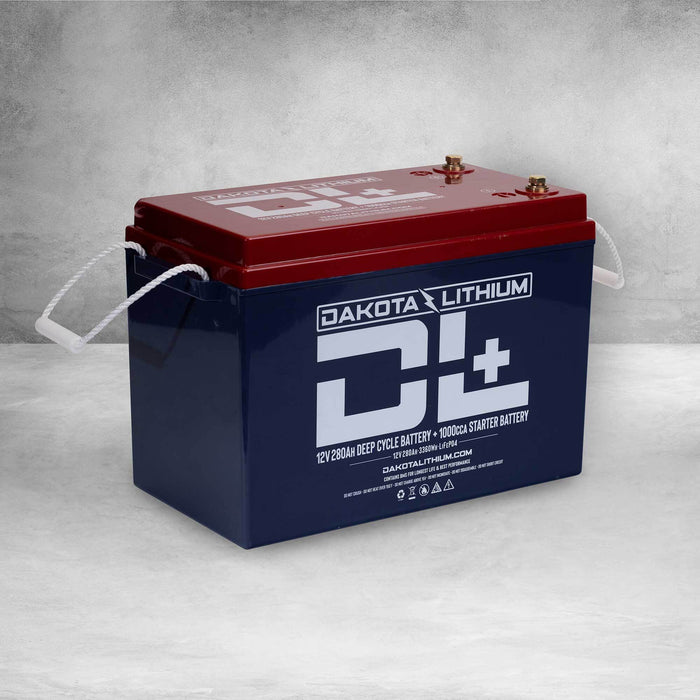 Dakota Lithium Plus 280Ah 12V LiFeP04 Dual Purpose Battery