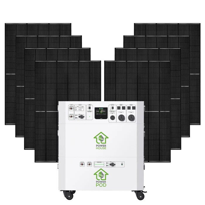 Nature's Generator Powerhouse 7200W Platinum Plus System Solar Kit