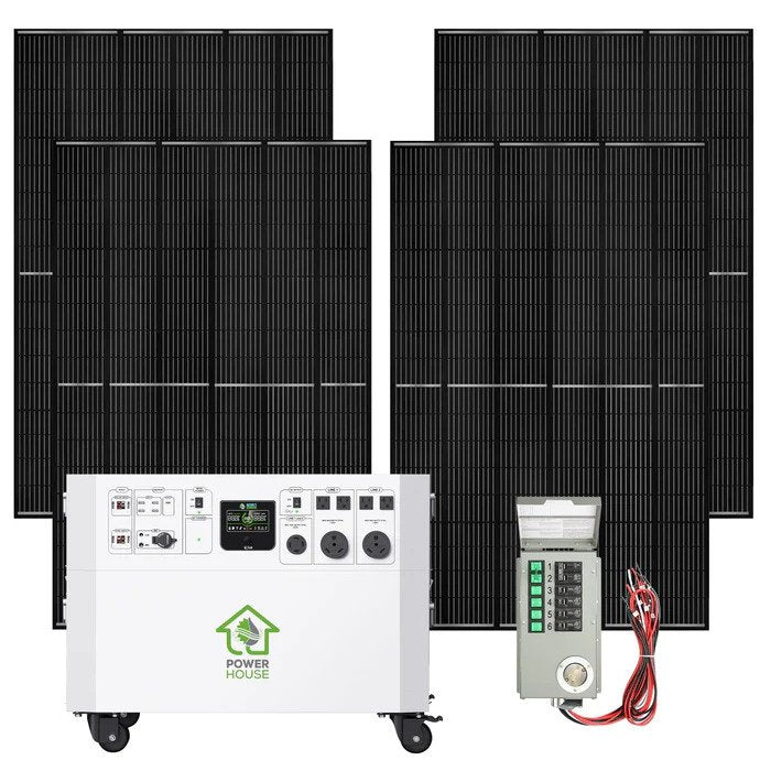 Nature's Generator Powerhouse 7200W Gold Plus PE System Solar Kit