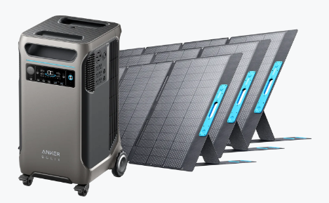 Anker SOLIX F3800 Solar Generator + 400W Solar Panel