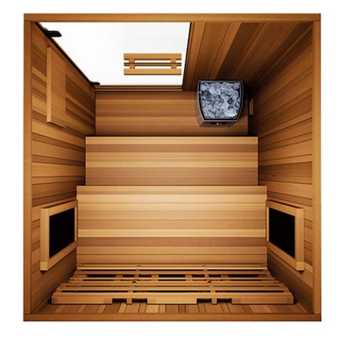 Finnmark FD-4 Trinity Infrared & Steam Sauna | 2 Person