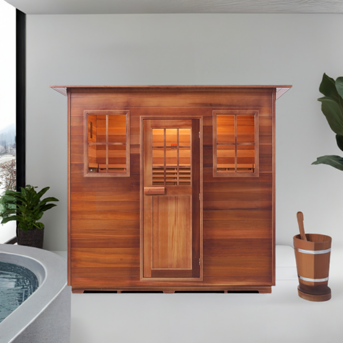 Enlighten SaunaTerra MoonLight 5 Dry Traditional Indoor Sauna | 5 Persons