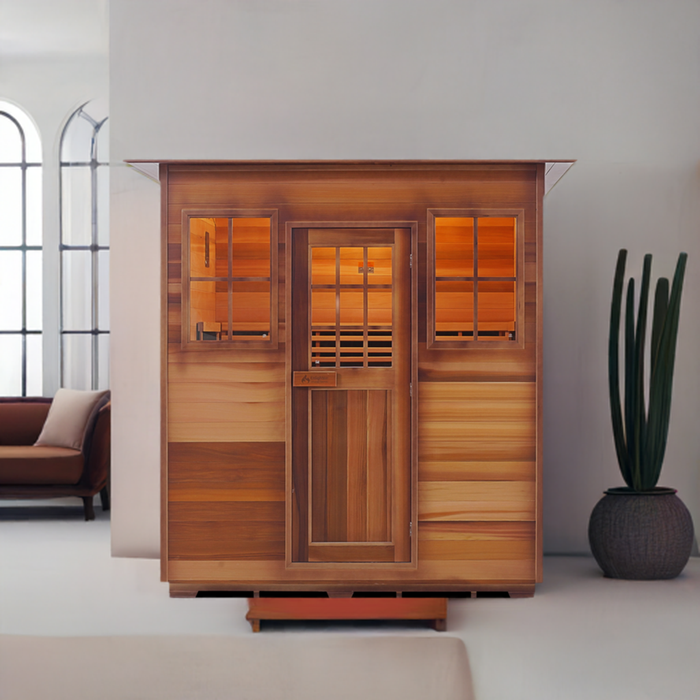 Enlighten SaunaTerra MoonLight 4 Dry Traditional Indoor Sauna | 4 Persons