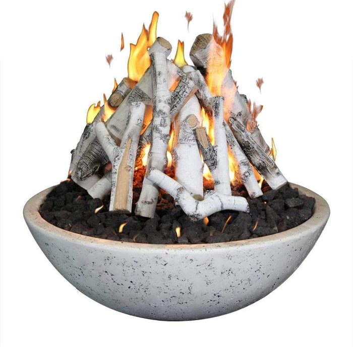 Grand Canyon 39" x 13" Tee-Pee Gas Burner Fire Pit Bowl