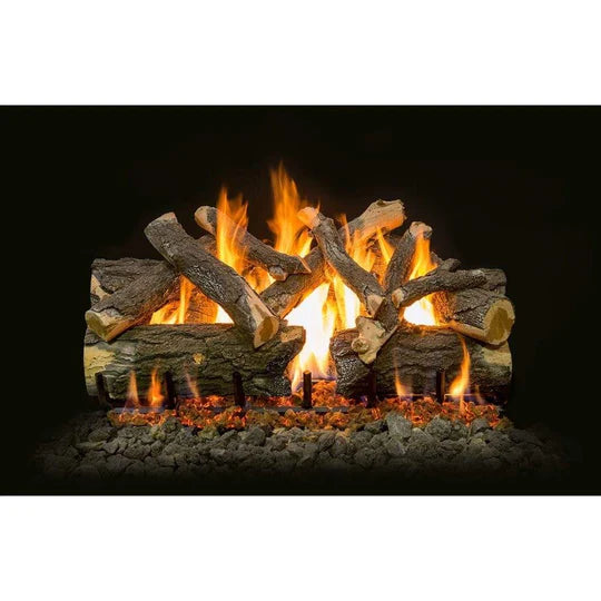 Grand Canyon 18" to 42" AZ Weathered Oak Charred Vented Gas Logs