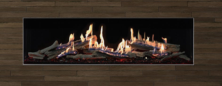 Grand Canyon Bedrock Traditional 48" Drop-In Gas Burner Featuring GlowFire Logs | Must ADD Logs