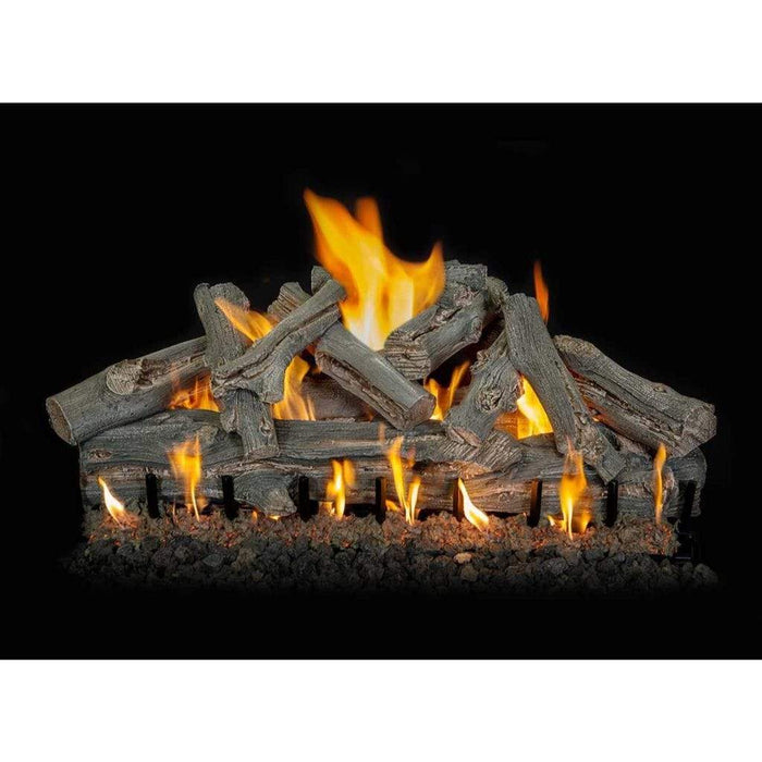 Grand Canyon 18" to 42" Western Driftwood Vented See-Through Gas Logs