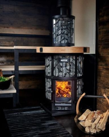 Harvia Legend 240 GreenFlame 15.9kW Wood Sauna Stove