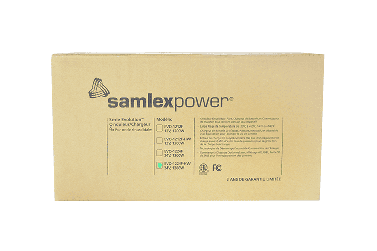 Samlex 1200 Watts 24V Pure Sine Inverter/Charger (Hardwired)