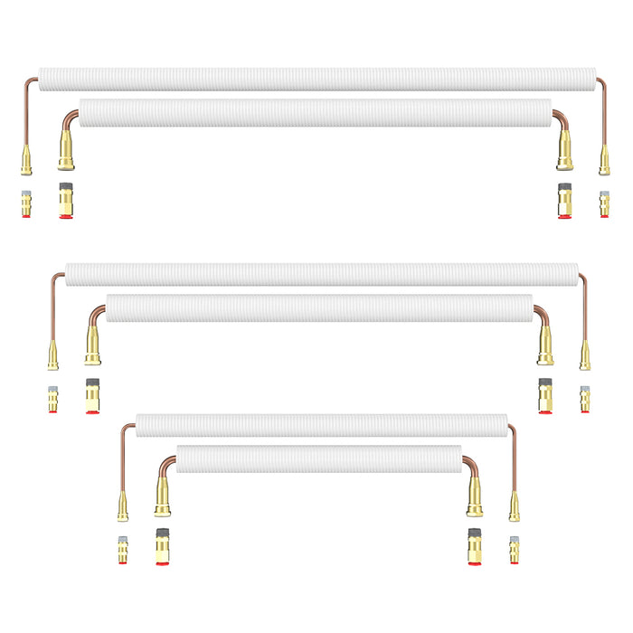 MRCOOL® GeoCool No-Vac Vertical Downflow w/o Air Box 3/8 3/4 Prechg Lineset