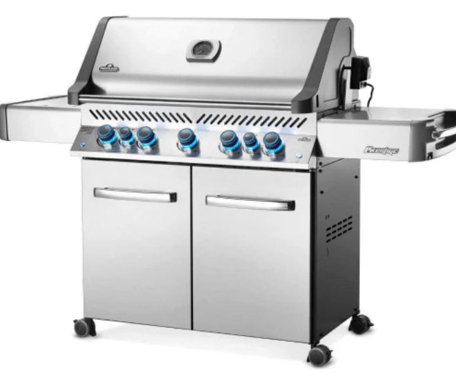 Napoleon Prestige 665 RSIB Gas Grill with Infrared Side and Rear Burners