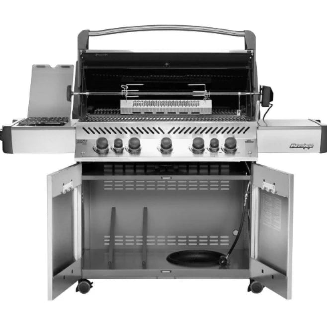 Napoleon Prestige 665 RSIB Gas Grill with Infrared Side and Rear Burners