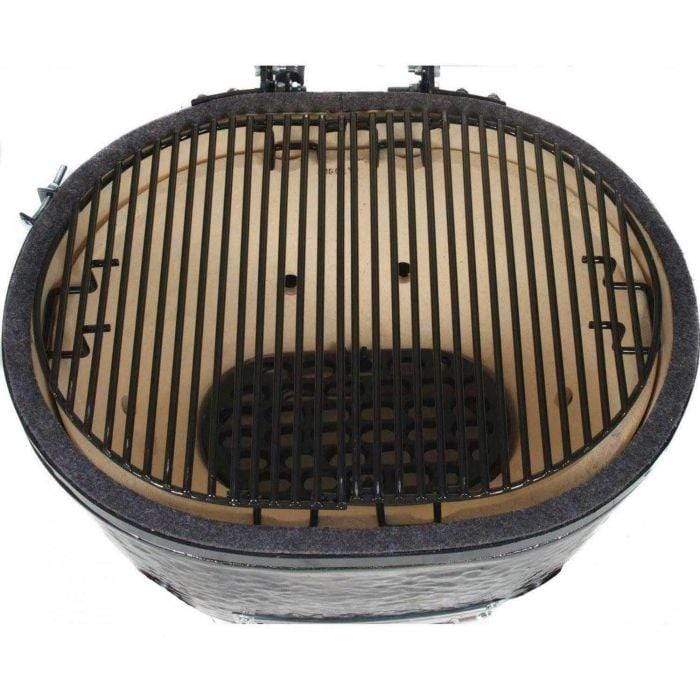 Primo All-In-One Oval Junior Ceramic Charcoal Grill