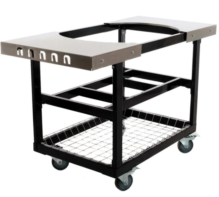 Primo Cart with Stainless Steel Side Shelves for Oval Large and Oval XL