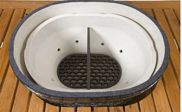 Primo Cast Iron Firebox Divider For Oval Junior