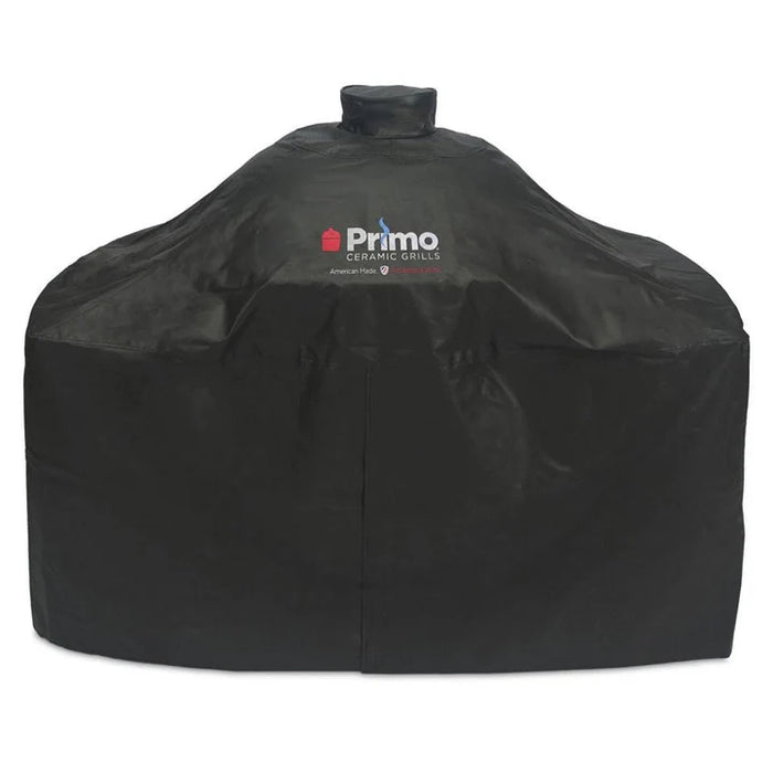 Primo Grill Cover for Oval XL in Cart with SS Side Tables or Cypress Compact Table