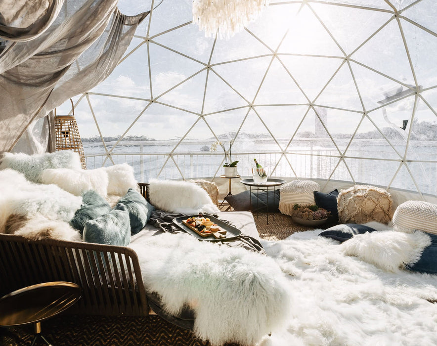 Luna Glamping 15M (49') Stargazer Geodesic Dome