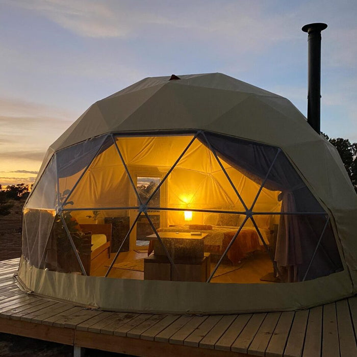 Luna Glamping 5M (16') Stargazer Geodesic Dome