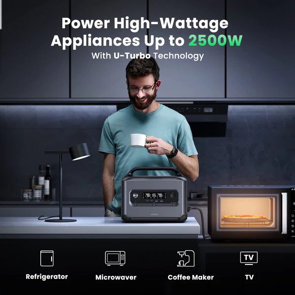 Power High-Wattage Appliances up to 2500W