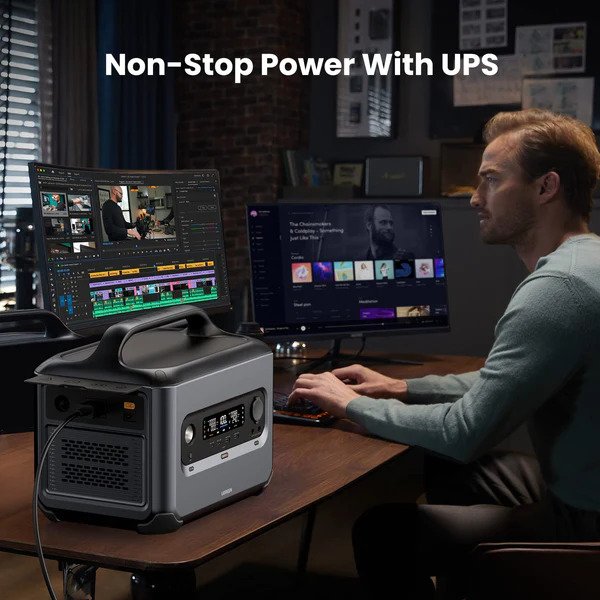 Non-Stop Power with UPS