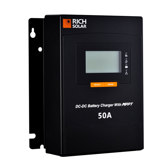 Rich Solar 50 Amp DC to DC Lithium Battery Alternator Charger with MPP