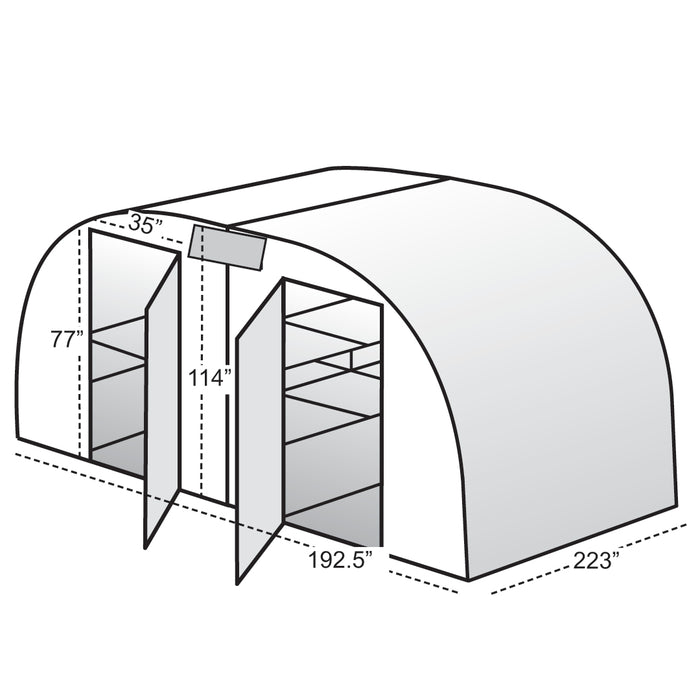 Solexx Conservatory Basic Greenhouse