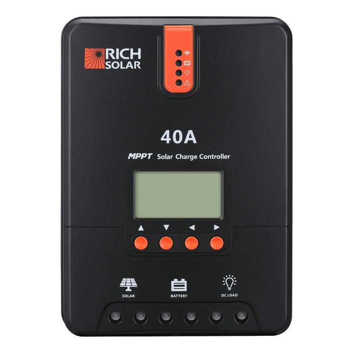 Rich Solar 40 Amp MPPT Solar Charge Controller