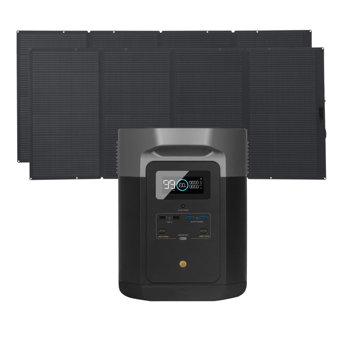 EcoFlow DELTA Max 2000 + 400W Solar Panel